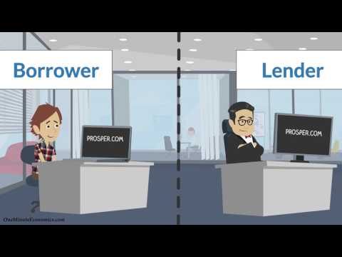 Peer-to-Peer Lending (AKA P2P Loans or Crowdlending) Explained in One Minute