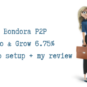 Bondora P2P Go & Grow 6.75% How to setup + my review