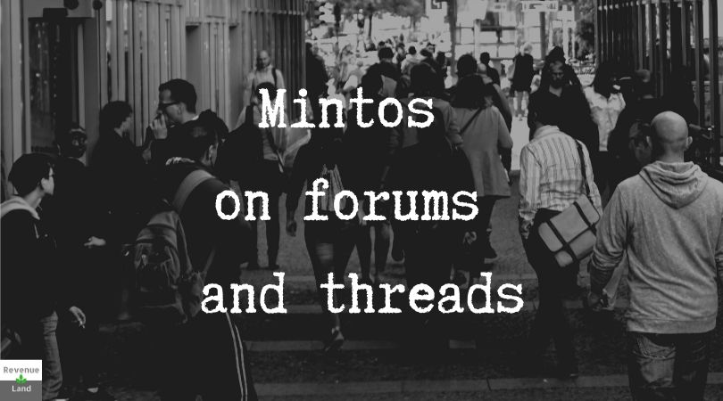 Mintos on forums and threads