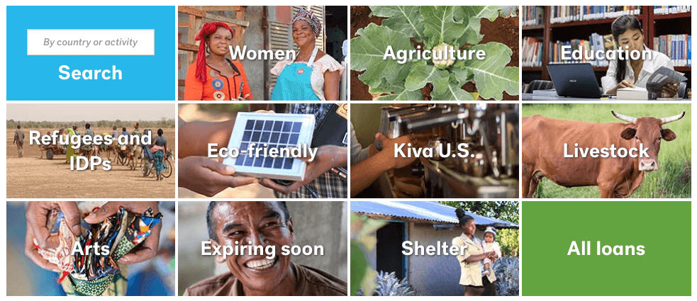  Kiva microcredit lending to people no-profit 